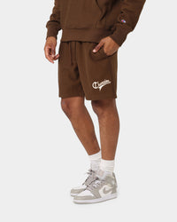 Champion Reverse Weave Cursive Logo Shorts Dance Monkey