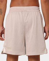 Adidas Basketball Mesh Shorts Wonder Taupe/Off White