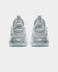 Nike Kid's Air Max 270 White/Metallic Silver
