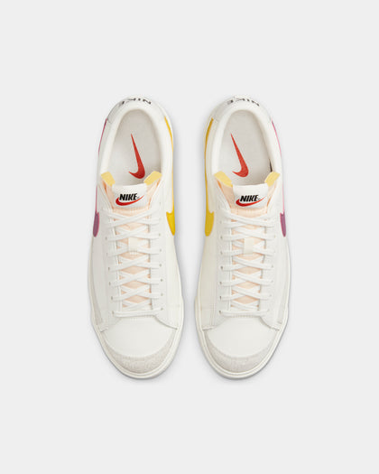 Nike Blazer Low '77 Vintage Sail/Light Bordeaux/Vivid Sulfur