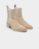 Saint Morta Nomad Pointy Toe Chelsea Boot Light Stone