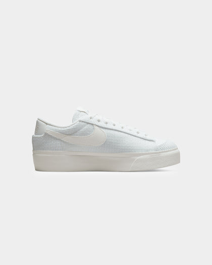 Nike Women's Blazer Low Platform Summit White/Summit White-Fossil