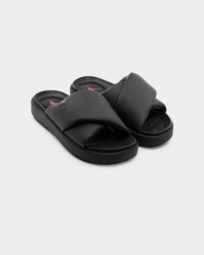 Jordan Women's Jordan Sophia Slides Off Noir/Black-Fire-Red