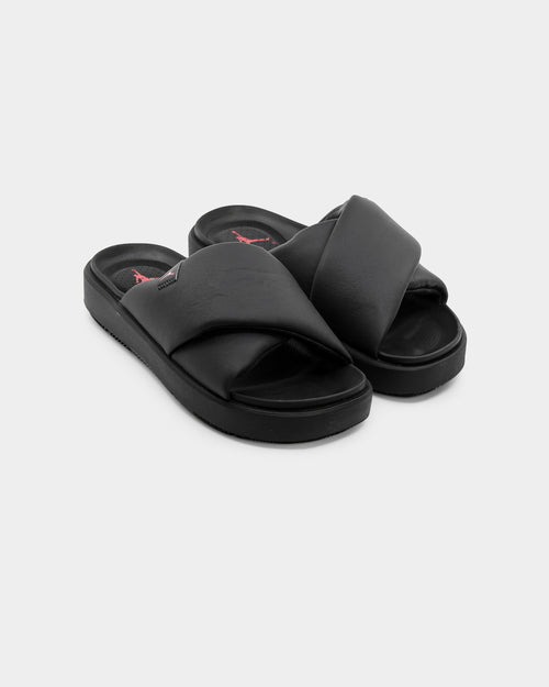 Jordan Women's Jordan Sophia Slides Off Noir/Black-Fire-Red
