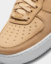 Nike Women's Air Force 1 '07 Premium Vachetta Tan/White