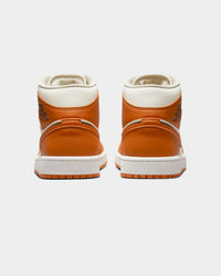 Jordan Women's Air Jordan 1 Mid SE "Sport Spice" Coconut Milk/Sport Spice-Black-Sail