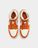 Jordan Women's Air Jordan 1 Mid SE "Sport Spice" Coconut Milk/Sport Spice-Black-Sail