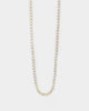 Saint Morta Micro 24" Tennis Necklace Gold Plated