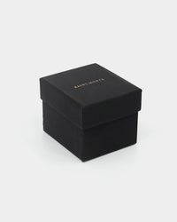 Saint Morta Saint Cross Earring Iced Black