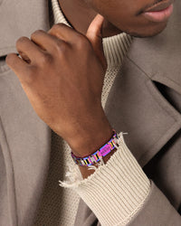 Guess Mainline 12mm Iridescent Frontier Bracelet Iridescent