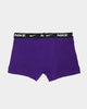 Nike Everyday Stretch Cotton Trunks 2 Pack Purple/Black