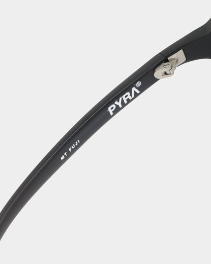 PYRA MT Fuji Sunglasses Matte Black/Grey