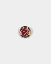 Wild For The Weekend Baller Basketball Signet Ring (Large) Gold