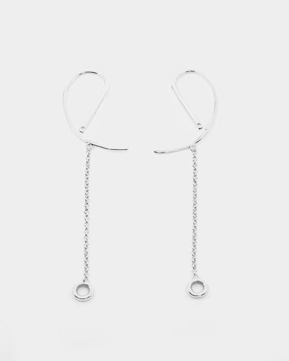 Raising Hell Women's Ear Cuff Pair Silver