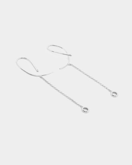 Raising Hell Women's Ear Cuff Pair Silver
