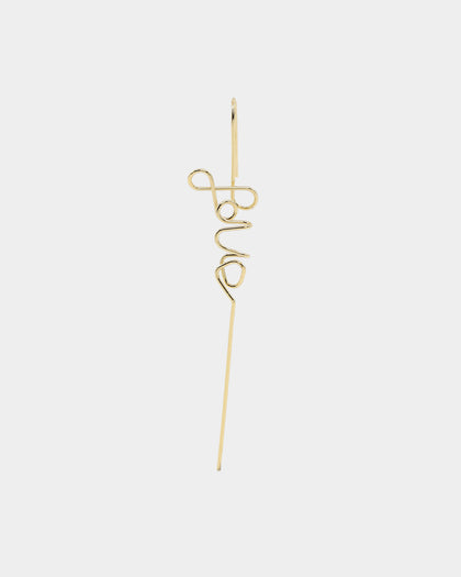 Raising Hell Women's Love Earring Cuff Gold