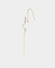 Raising Hell Women's Love Earring Cuff Gold