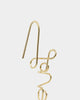 Raising Hell Women's Love Earring Cuff Gold