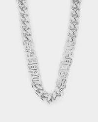 Saint Morta The 3 Saints Chain Necklace White Gold