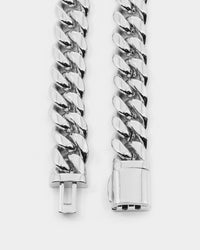 Saint Morta The 3 Saints Chain Necklace White Gold