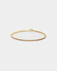 Saint Morta Micro Coloured Tennis Bracelet Gold/Brown