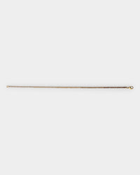 Saint Morta Micro Coloured Tennis Bracelet Gold/Brown