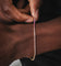 Saint Morta Micro Coloured Tennis Bracelet Gold/Pink