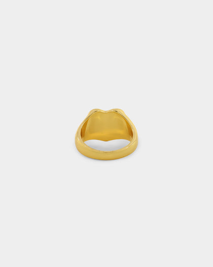 Raising Hell Women's Yin Yang Ring Gold/Pink