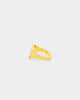Raising Hell Women's Pastel Hearts Ring Gold/Blue