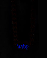 Raising Hell Women's Love Your Girl Chain Gold/White