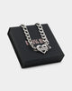 Raising Hell Women's Love Your Girl Chain Iced White Gold