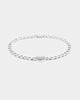 Raising Hell Women's Love Your Girl Chain Iced White Gold