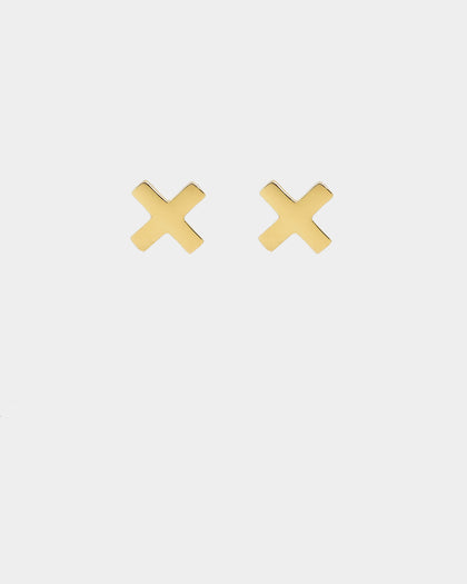 Saint Morta Marksman Earring Gold