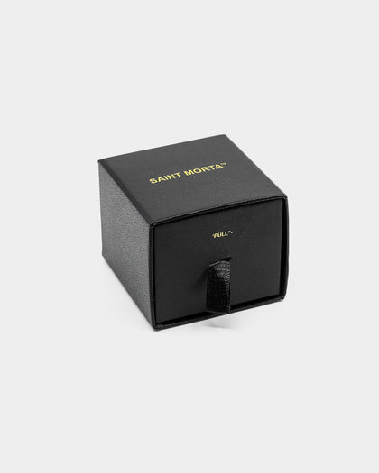 Saint Morta Marksman Earring Iced Gold
