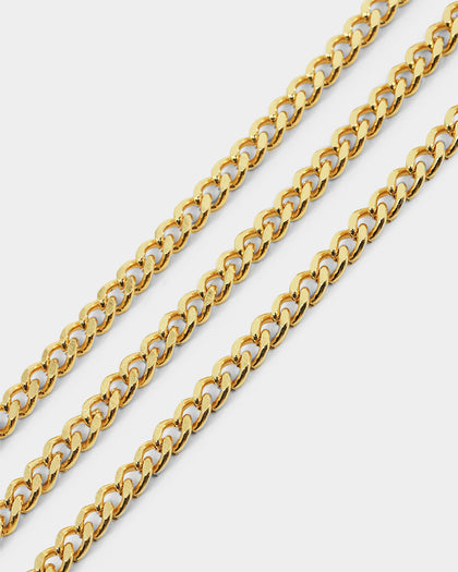 Saint Morta Locked and Found Chain Gold