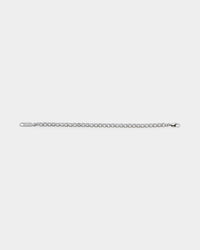NXS Round Cut Tennis Bracelet Iced White Gold