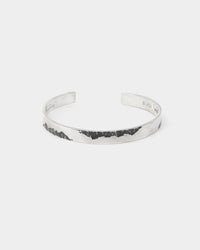 PYRA PYRA x BLKDVL Eroded Cuff Silver