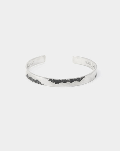 PYRA PYRA x BLKDVL Eroded Cuff Silver