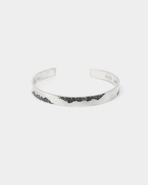 PYRA PYRA x BLKDVL Eroded Cuff Silver