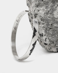 PYRA PYRA x BLKDVL Eroded Cuff Silver