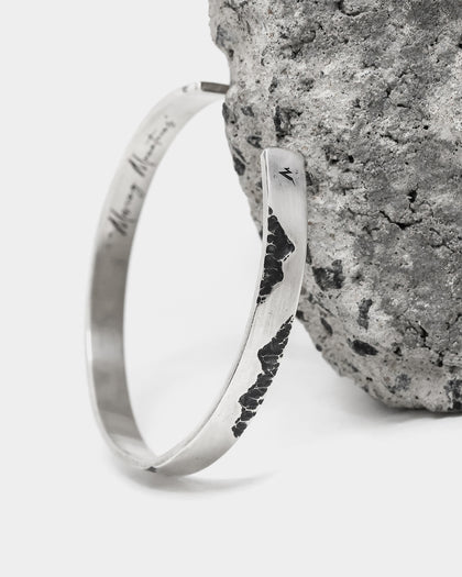 PYRA PYRA x BLKDVL Eroded Cuff Silver