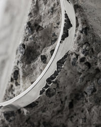 PYRA PYRA x BLKDVL Eroded Cuff Silver