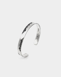 PYRA PYRA x BLKDVL Eroded Cuff Silver