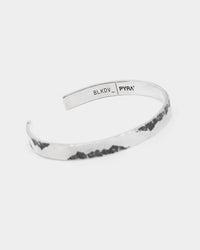 PYRA PYRA x BLKDVL Eroded Cuff Silver