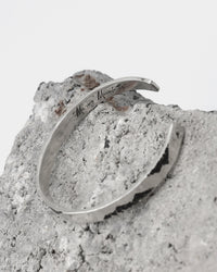 PYRA PYRA x BLKDVL Eroded Cuff Silver