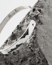 PYRA PYRA x BLKDVL Eroded Cuff Silver