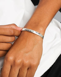 PYRA PYRA x BLKDVL Eroded Cuff Silver