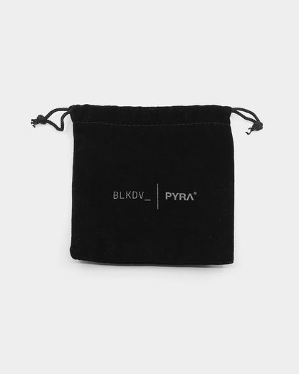PYRA PYRA x BLKDVL Eroded Cuff Ring Silver