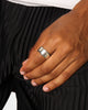 PYRA PYRA x BLKDVL Eroded Cuff Ring Silver