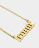 Raising Hell Women's Iconic Pendant Necklace Gold